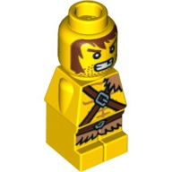 Lego mikrofigurka barbar, žlutá (4613069, 6023701)